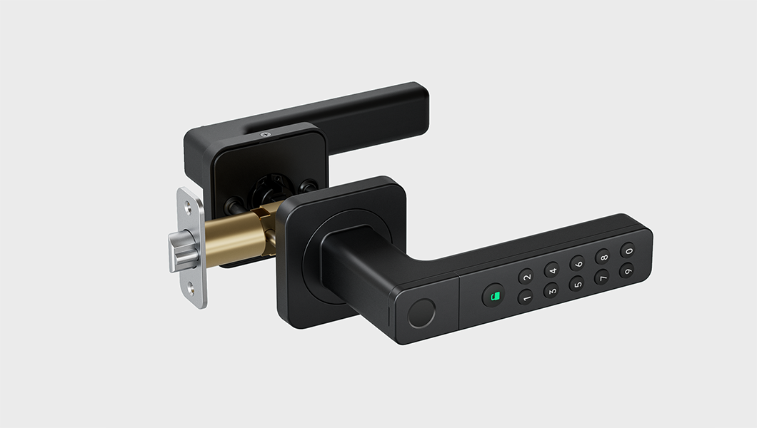 YEEUU Smart Lever/Knob/Handle, latch lock with Bluetooth, wifi