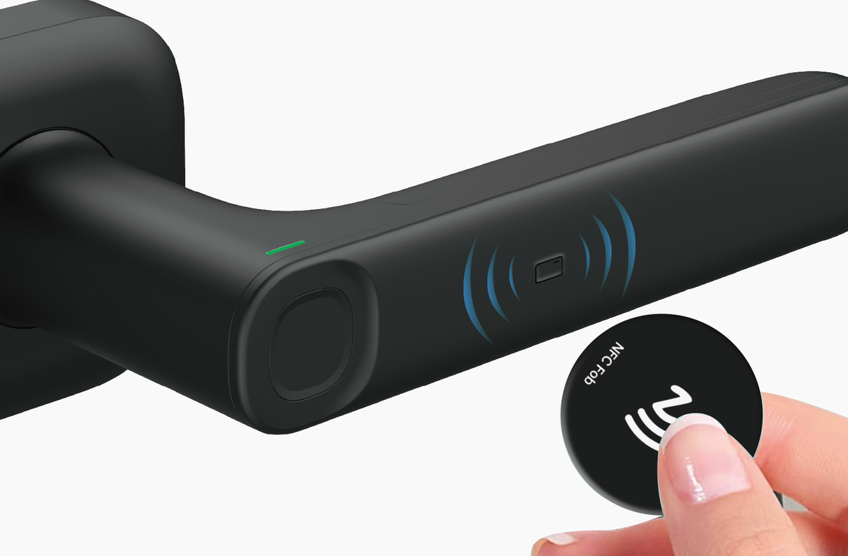 YEEUU R2/FIDO Smart Handle, App-enabled, with Fingerprint and NFC, is ...