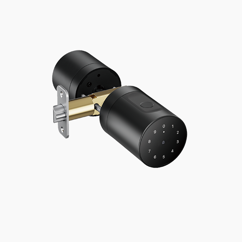 YEEUU S170 Smart Knob with Fingerprint, NFC, Access Code, App/Bluetooth Enabled. Cylinder Inside.