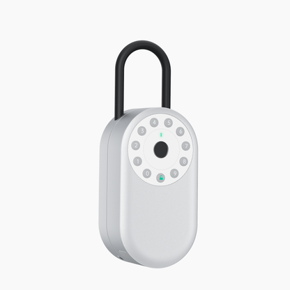 YEEUU K4 Smart Waterproof Lockbox, Wall-Mounted, Portable. App-enabled, with Fingerprint, NFC, and Passcode.