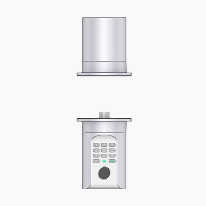 YEEUU C1N Smart Waterproof Cylinder, Scandinavian, Finnish, Australian, and Japanese Range. App-enabled, with Fingerprint, NFC, and Passcode. Cylinder Inside.