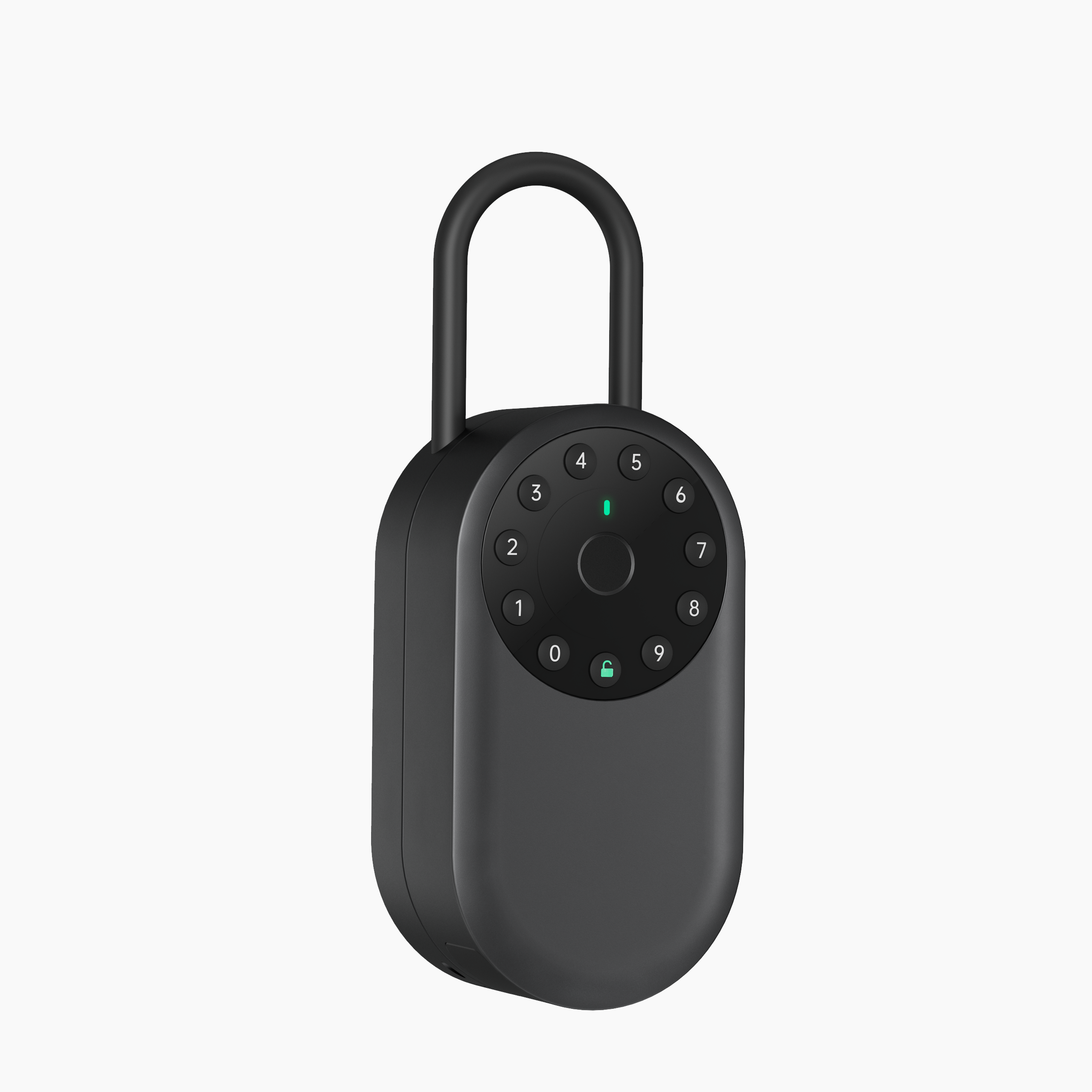 YEEUU K4 Smart Waterproof Lockbox, Wall-Mounted, Portable. App-enabled, with Fingerprint, NFC, and Passcode.