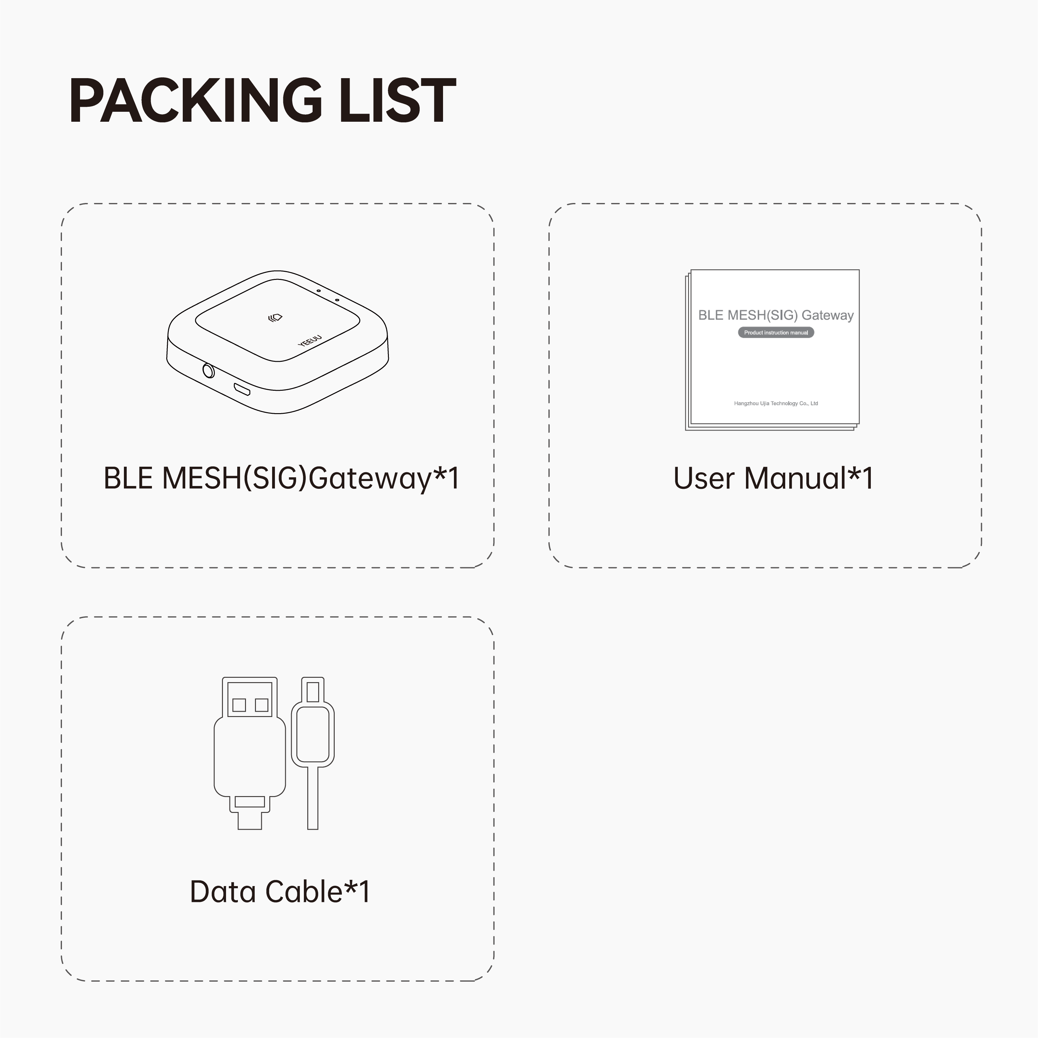 YEEUU H1 WiFi Bridge, Work with ALL YEEUU Smart Locks&amp;Lockboxes