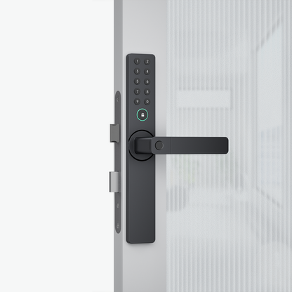 YEEUU B4P4 Smart Mortise Lock, Adapted Narrow Lock Cases, App-enabled, with Fingerprint, NFC, and Passcode. ANSI Cylinder Inside. (Coming in May)