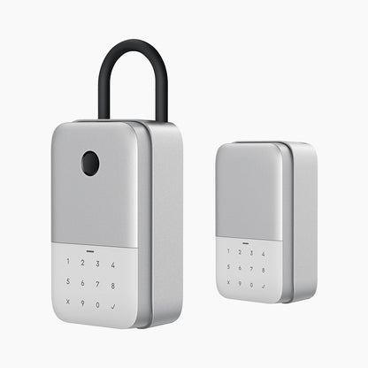 YEEUU K2 Smart Lockbox, App-enabled, with Fingerprint and Passcode. Wall-Mounted&amp;Portable Both Supported with Optional Shackle.